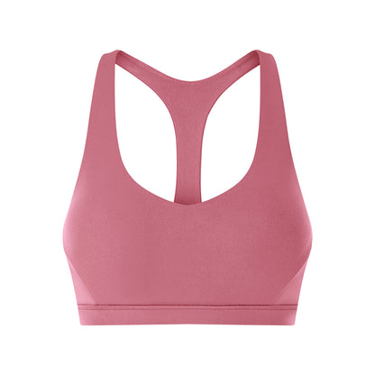 Women's Sports Bra - U-Shaped Wireless with Sponge Pad