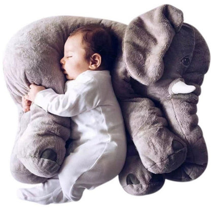 Elephant Plush Pillow with Blanket - Baby Comfort Cushion