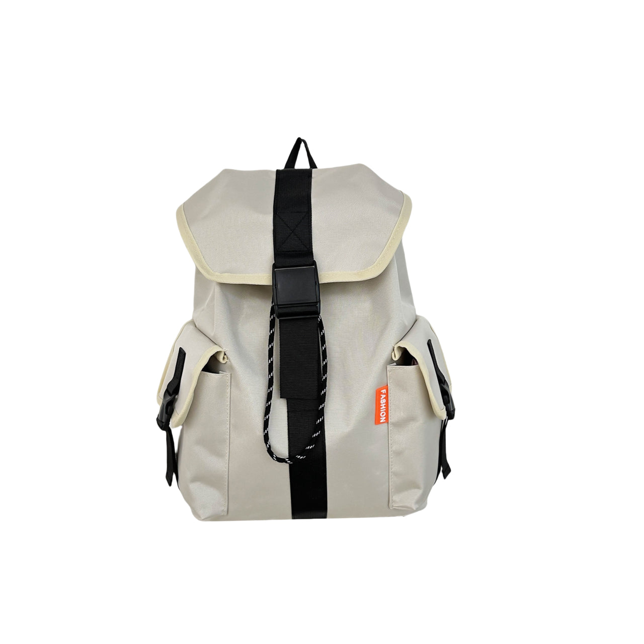 Vintage Nylon Backpack - Waterproof Student Schoolbag with Interior Pockets