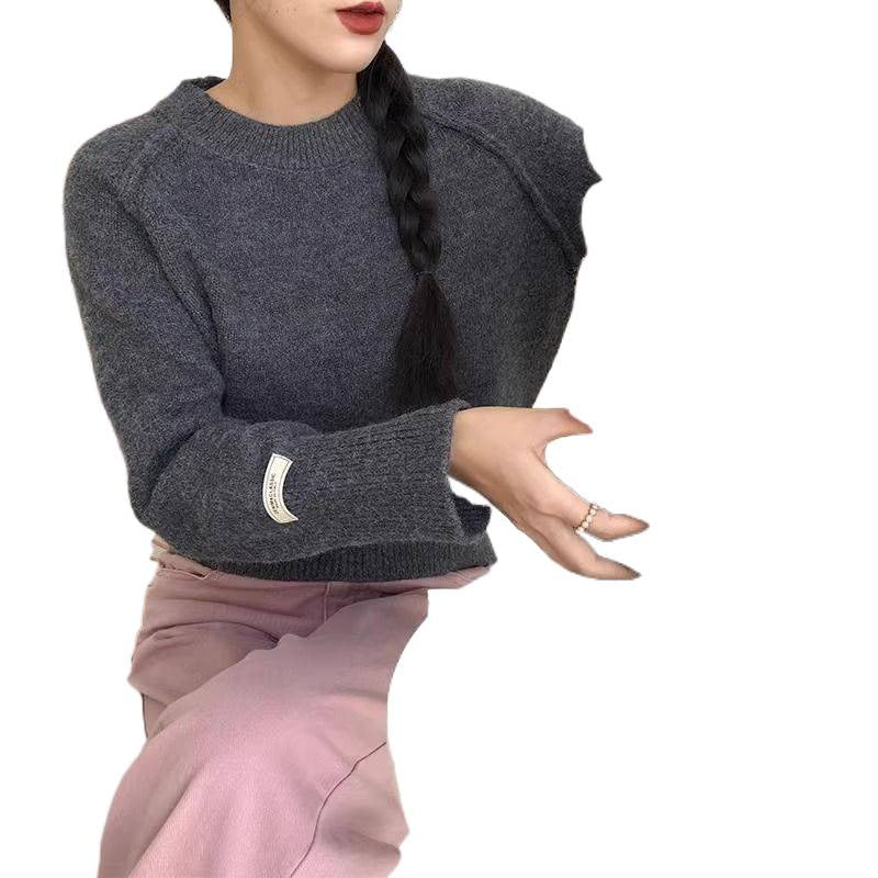 Women's Winter Base-Layer Knit Top - Thermal Long Sleeve Shirt