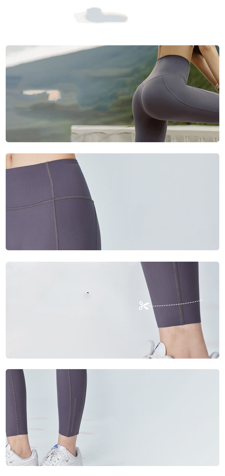 Women's High-Waist Hip-Lifting Sports Tights - Yoga Training Workout Leggings