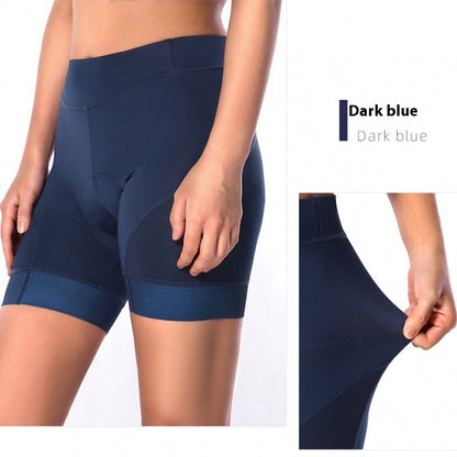 Women's Padded Cycling Shorts - Silica Gel Cushion Bike Underwear