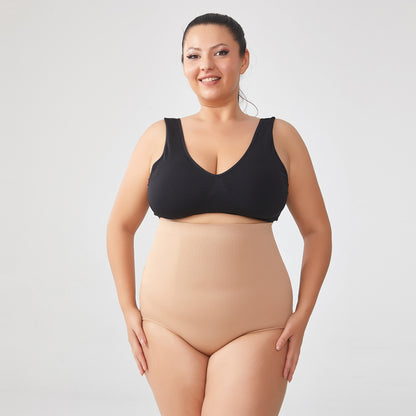 High Waisted Seamless Shaping Brief - Premium Compression Shapewear
