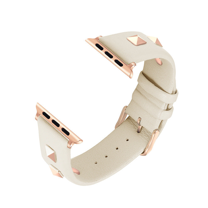 Premium Leather Apple Watch Strap - Multiple Colors & Sizes