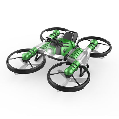 2-in-1 Foldable RC Drone & Motorcycle with WiFi FPV Camera