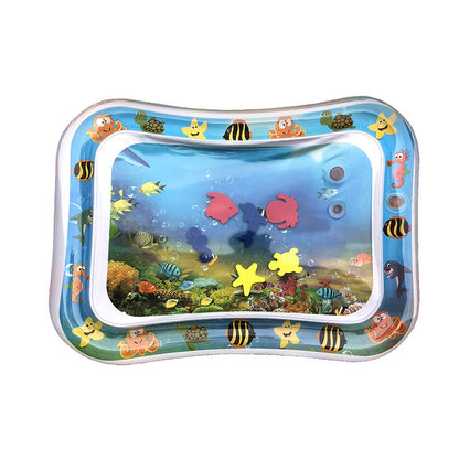 Baby Inflatable Water Play Mat - Tummy Time Activity Pad for Infants