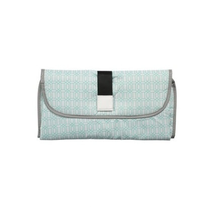 Portable Waterproof Diaper Changing Pad with Toy Links - Foldable Mat