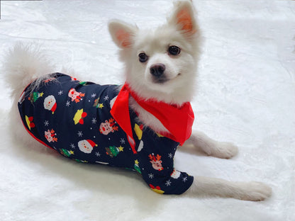 Family Matching Christmas Pajamas - Cotton Holiday Sleepwear Set