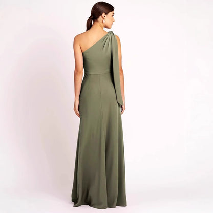 Women's Sleeveless Maxi Dress - Grass Green Polyester Long Dress, US Sizes 2-26W