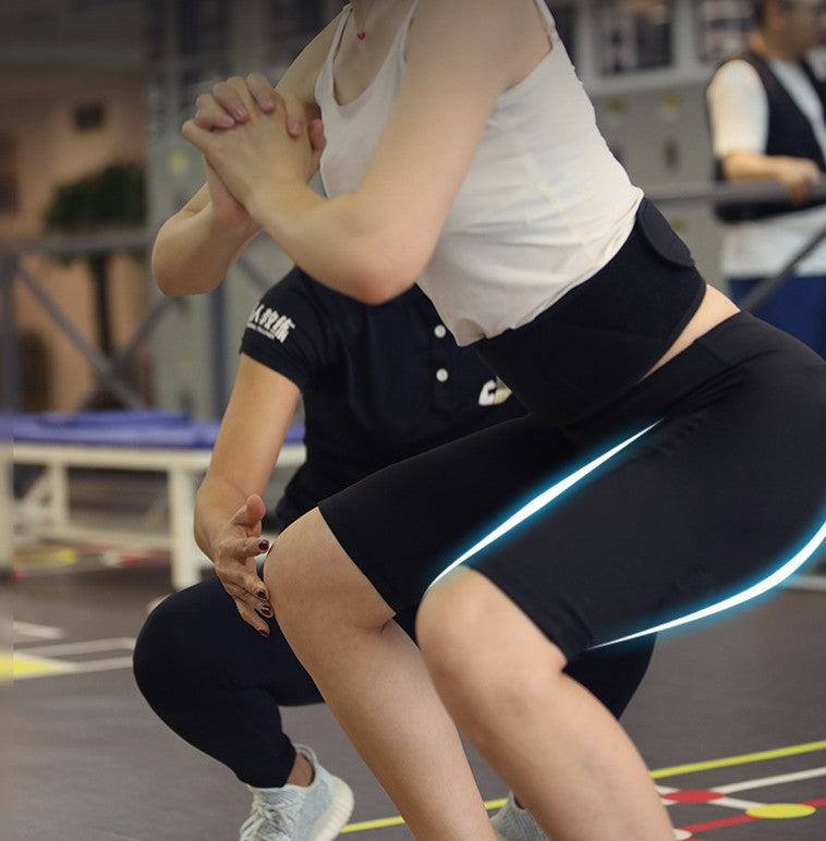 EMS Micro-Current Fitness Pants - Electronic Muscle Stimulation Training System