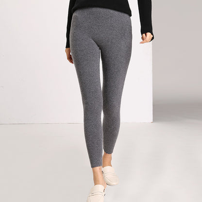 Women's Winter Padded Cashmere Warm Pants - Thick Fleece-Lined Trousers