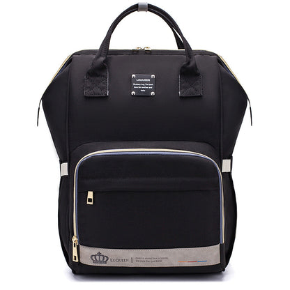 Multi-Functional Diaper Backpack - Nylon Travel Organizer for Parents