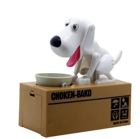 Robotic Dog Coin Bank - Interactive Piggy Bank Money Box for Kids