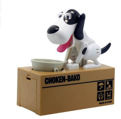Robotic Dog Coin Bank - Interactive Piggy Bank Money Box for Kids