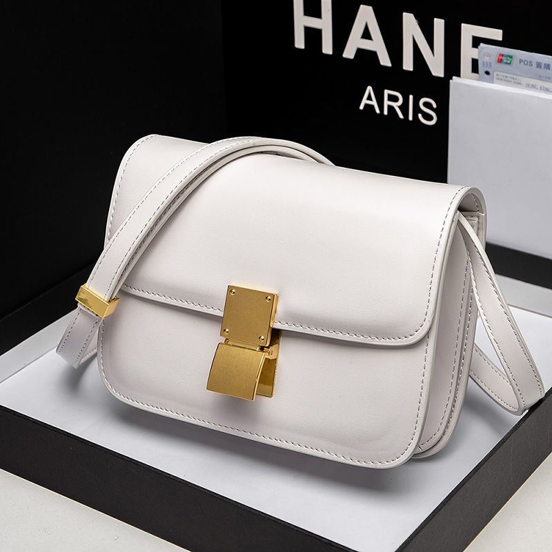 Retro PVC Leather Shoulder Messenger Bag - European American Style Crossbody