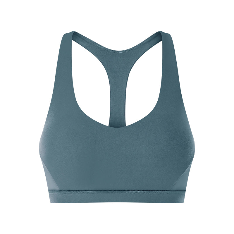 Women's Sports Bra - U-Shaped Wireless with Sponge Pad