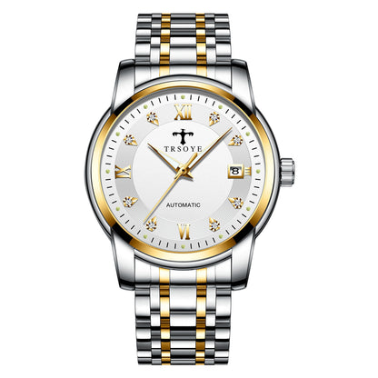 Men's Automatic Mechanical Watch | 40mm Dial | 30m Water Resistant | Luminous | Stainless Steel | 6 Colorways