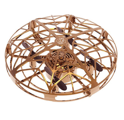 UFO Mini Drone - Infrared Sensing Flying Helicopter with Hand Control & USB Charging