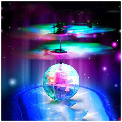 LED Infrared Induction Flying Ball Toy - Magic Hover Ball with USB Charging