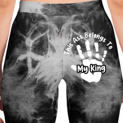Digital Printing Sports Yoga Pants - Hip-Lifting Cropped Leggings