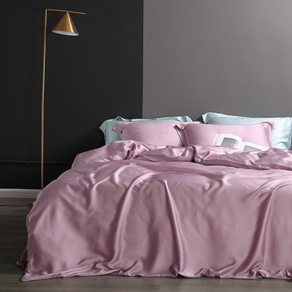 Tencel Duvet Cover Set - 80 Double-Sided Solid Color Bedding Collection