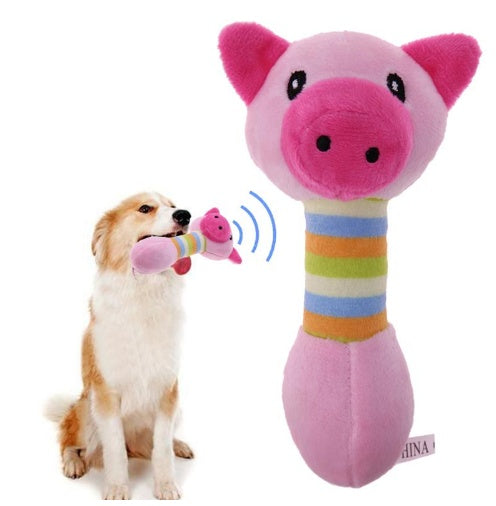 Cute Pet Chew Squeaker Toy for Dogs and Cats