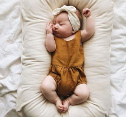 Baby Nest Bed - Portable Cotton Crib for Newborns & Infants 0-3 Years