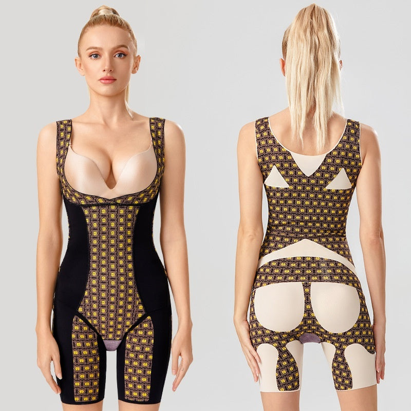 Seamless Shapewear Bodysuit - Full Body Shaping Jumpsuit