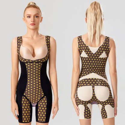 Seamless Shapewear Bodysuit - Full Body Shaping Jumpsuit