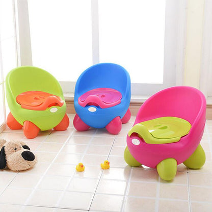 Baby Potty Training Toilet - Cartoon Design Toddler Potty Chair