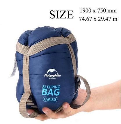 Outdoor Four Season Camping Sleeping Bag - Cotton Envelope Style Sleeping Bag
