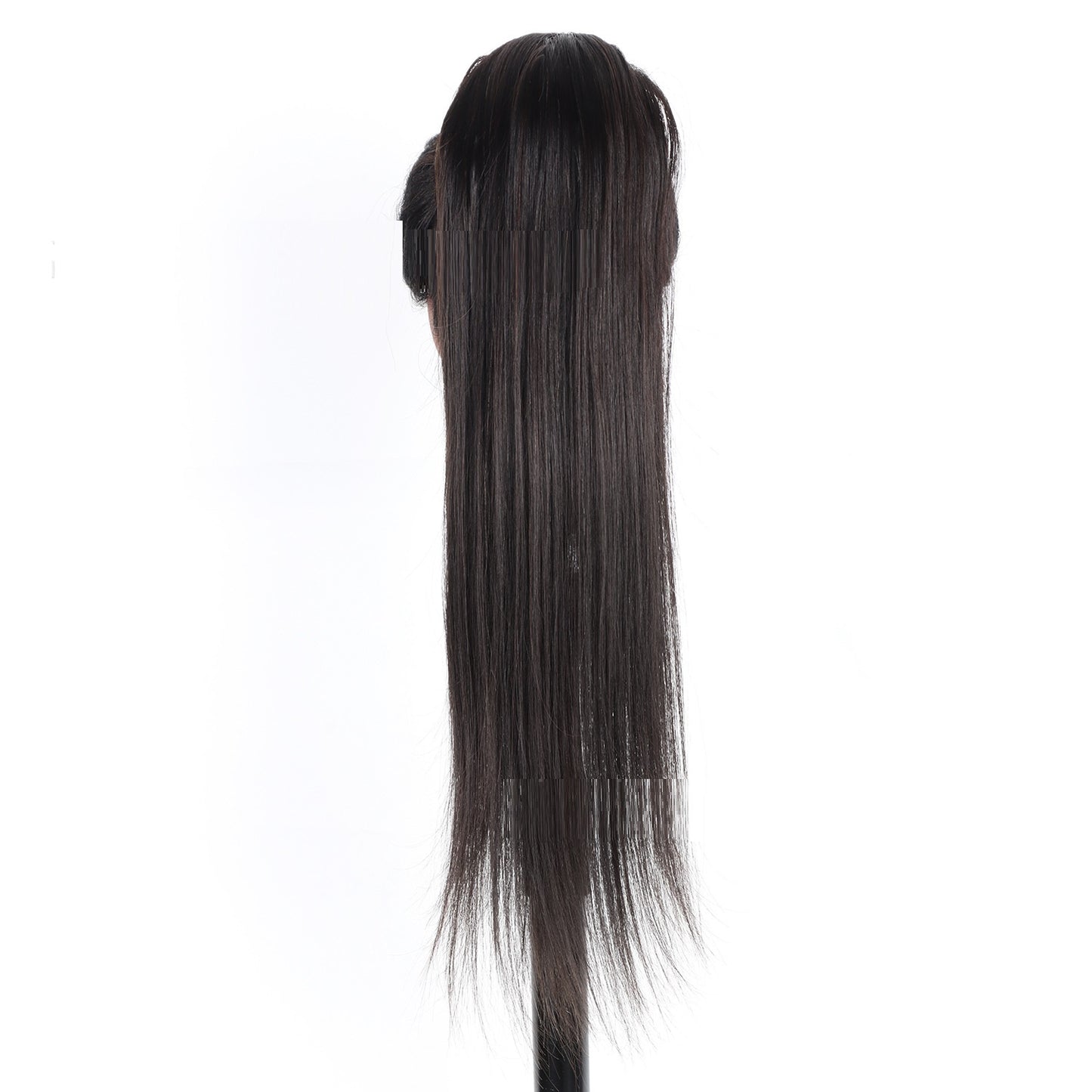 Drawstring Straight Hair Wig Ponytail - Real Human Hair Braids Extension
