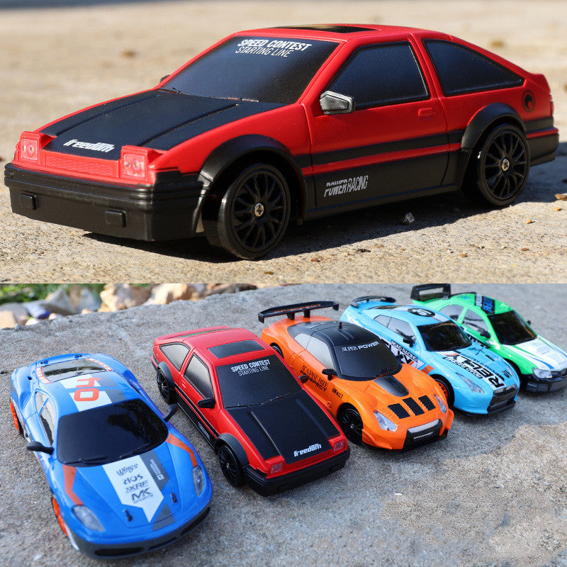 RC Drift Car 1:24 Scale - 2.4GHz 4WD Remote Control Racing Car with Lights
