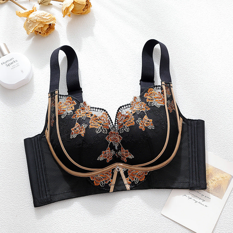 Seamless Silk Bra - Push-Up Support with Adjustable Straps
