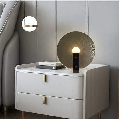Modern LED Table Lamp - Designer Iron Desk Lamp with Push Button Switch