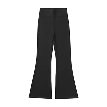 Women's High Waist Slim Fit Stretchy Floor Length Casual Pants
