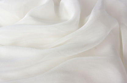 Premium Slim Fitting White Silk Long Dress - Elegant Maxi Gown