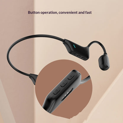 Wireless Bone Conduction Headphones - Waterproof Sports Earphones with 8+ Hour Battery