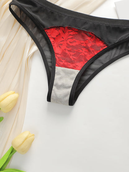 Women's Push-Up Bra and Panty Set - Thin Cup Supportive Lingerie