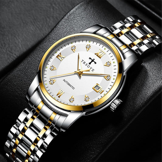Men's Automatic Mechanical Watch | 40mm Dial | 30m Water Resistant | Luminous | Stainless Steel | 6 Colorways