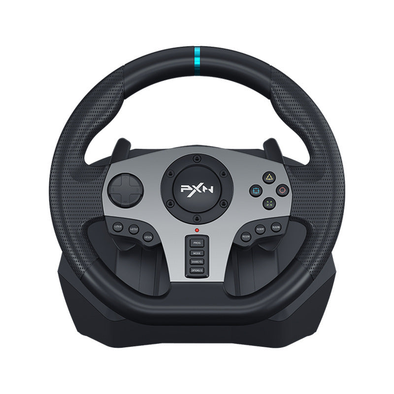 PXNV9 Racing Wheel Gaming Controller - Compatible with PC PS3 PS4 Xbox One Switch