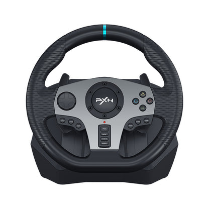 PXNV9 Racing Wheel Gaming Controller - Compatible with PC PS3 PS4 Xbox One Switch