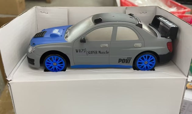 RC Drift Car 1:24 Scale - 2.4GHz 4WD Remote Control Racing Car with Lights