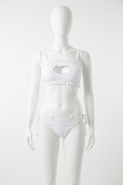 Women's Keyhole Bra and Brief Set - Ultra-Thin Cup Seamless Lingerie