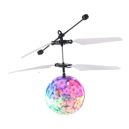 LED Infrared Induction Flying Ball Toy - Magic Hover Ball with USB Charging