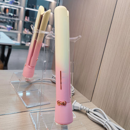 Mini Corn Hair Curler & Straightener | LC103 Crimper for Volume & Waves | EU/US/UK Plug