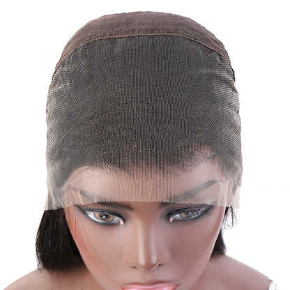 Human Hair HD Lace Front Wig - Hand-Woven 13x4 Lace Wig