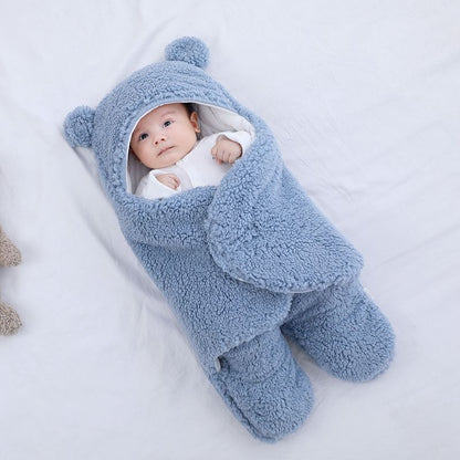 Baby Sleeping Bag - Winter Swaddle Blanket for Newborns 0-9 Months