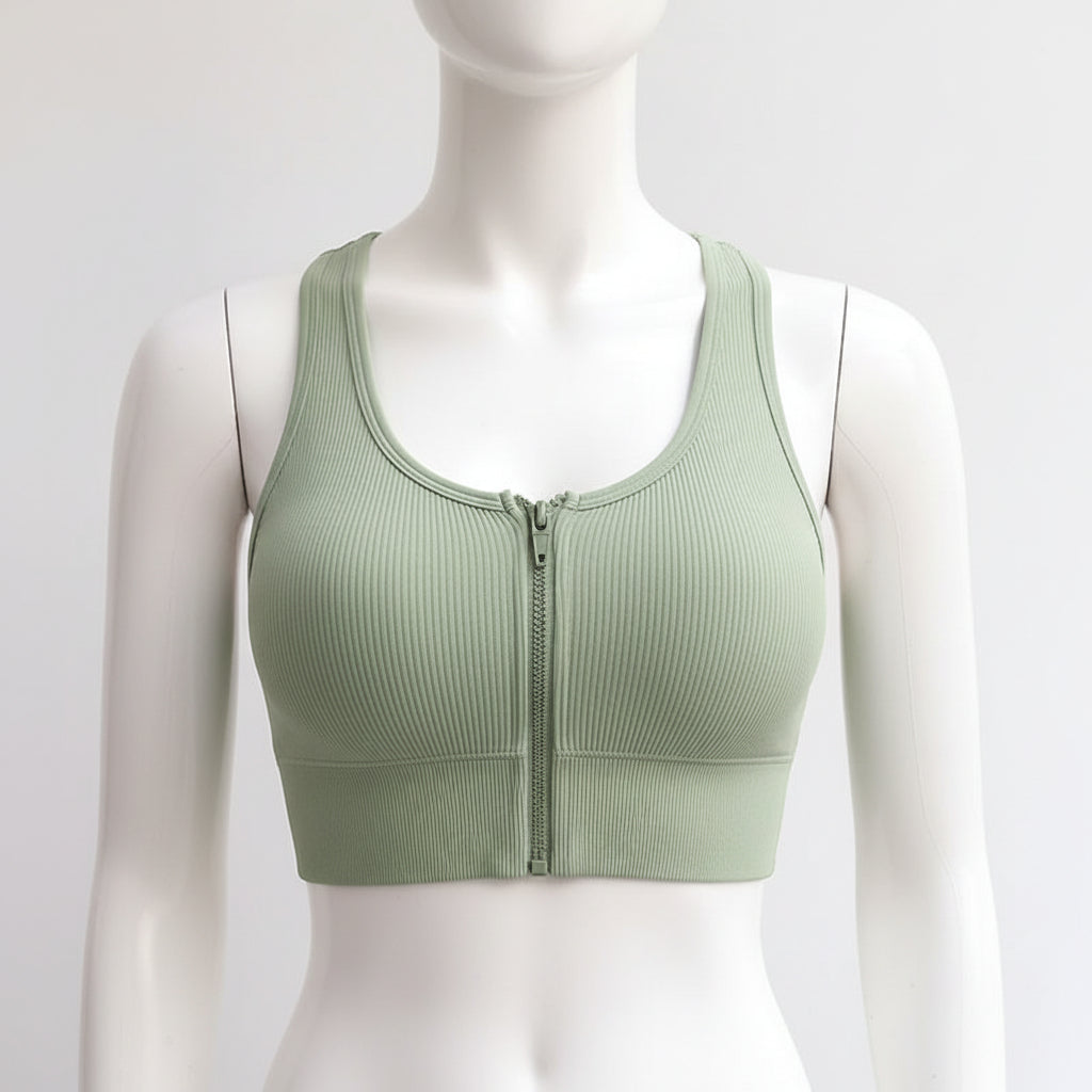 Wireless Sports Bra - Moisture Wicking Quick Dry Athletic Bra