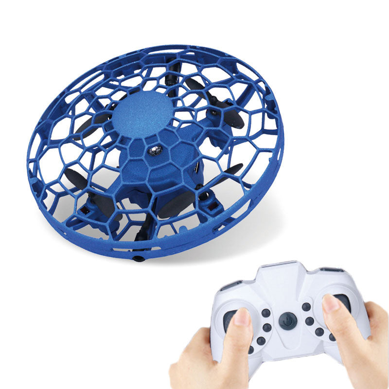 UFO Mini Drone - Infrared Sensing Flying Helicopter with Hand Control & USB Charging